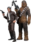 Star Wars: The Force Awakens - Han Solo & Chewbacca Two Pack ARTFX+