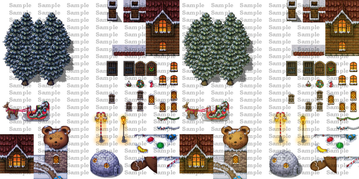 不思議の雪国タイルセット – KOMODO Plaza (JP)